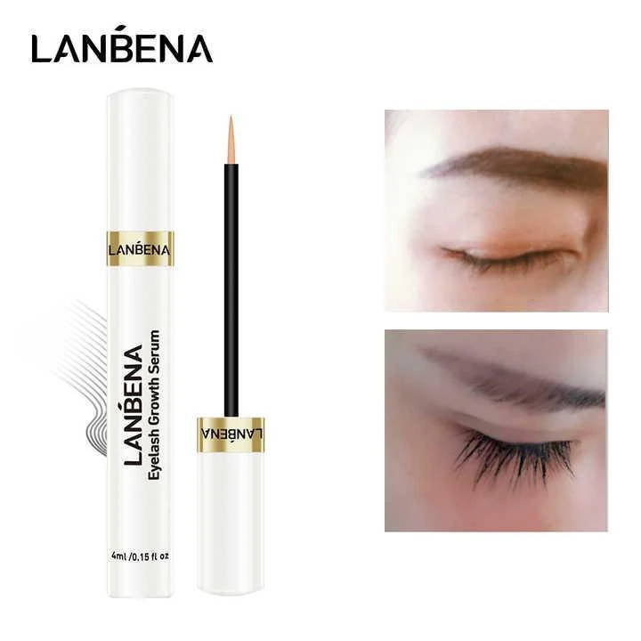 سرم تقویت مژه لانبنا | سرم بلند کننده و تقویت کننده رشد مژه LANBENA